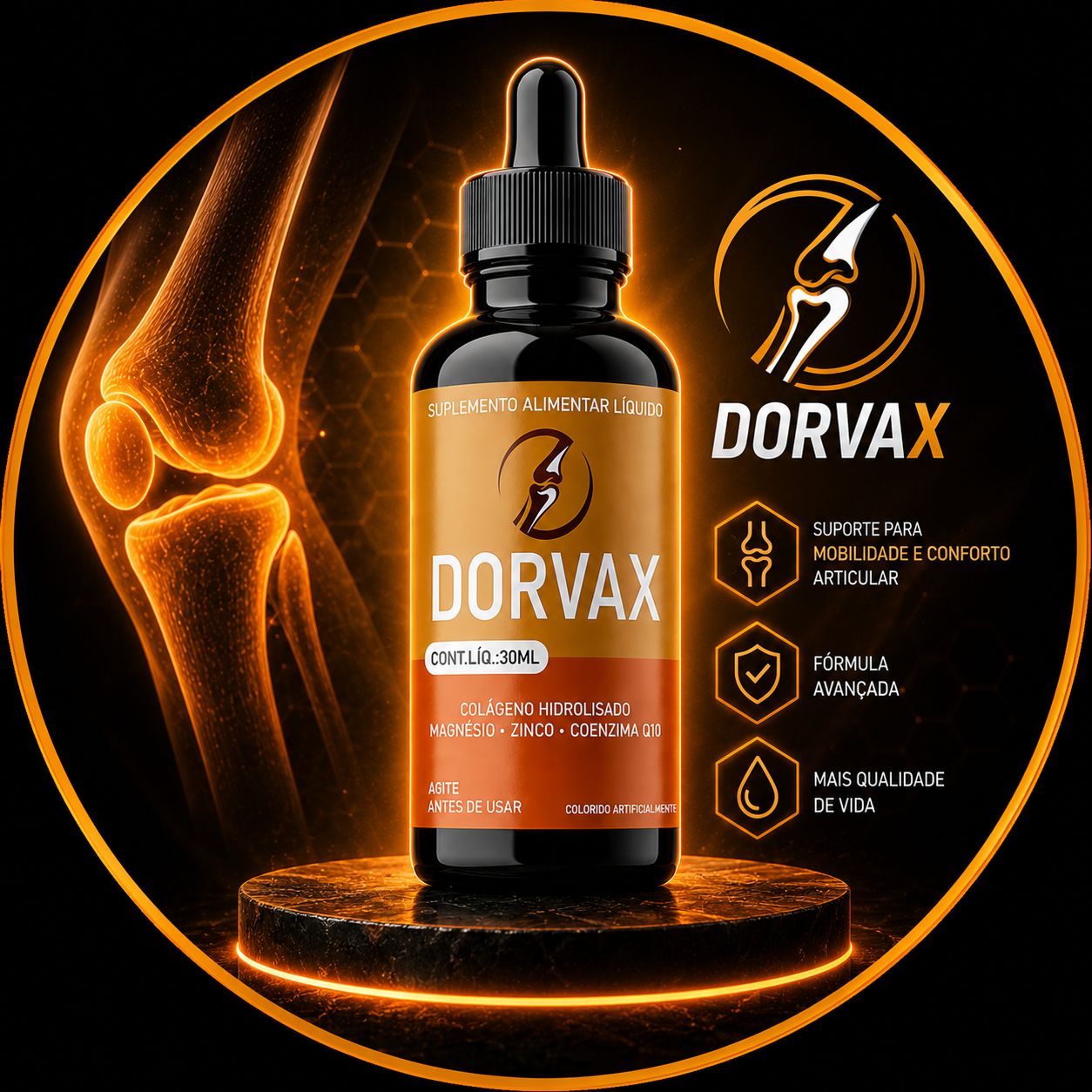 Dorvax — Suporte articular