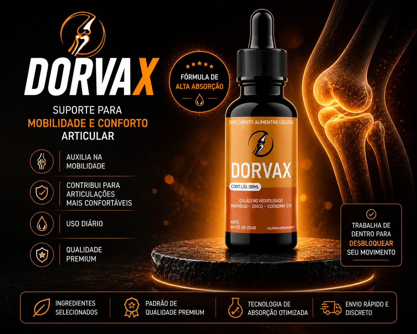 Dorvax — Benefícios e fórmula avançada