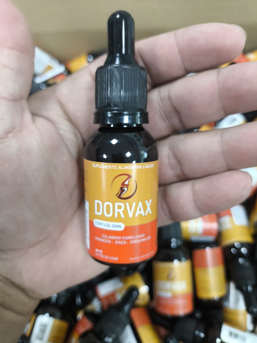 Dorvax — produto em mãos
